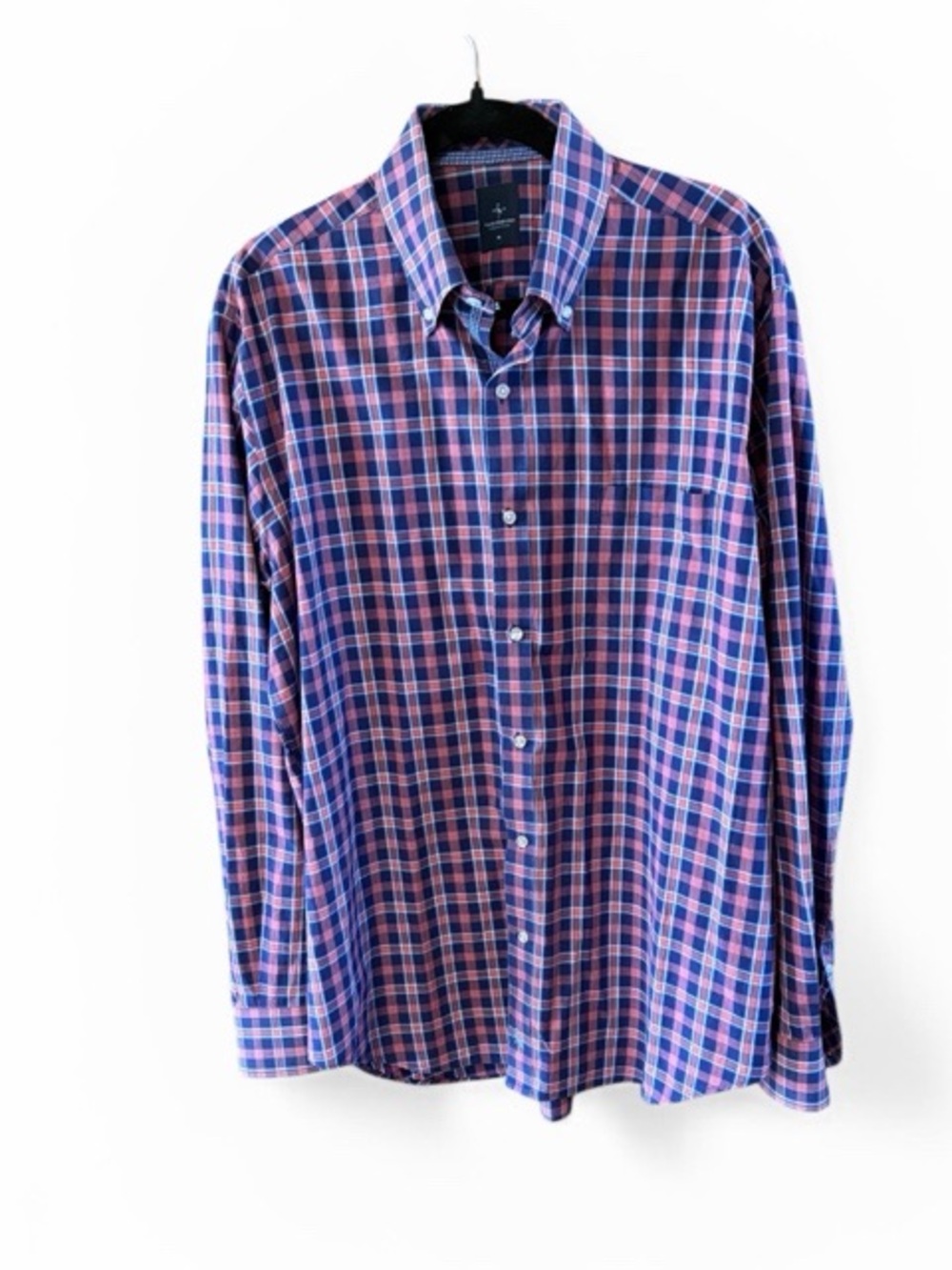 TailorByrd Men’s‎ Checkered Plaid Long Sleeve Shirt